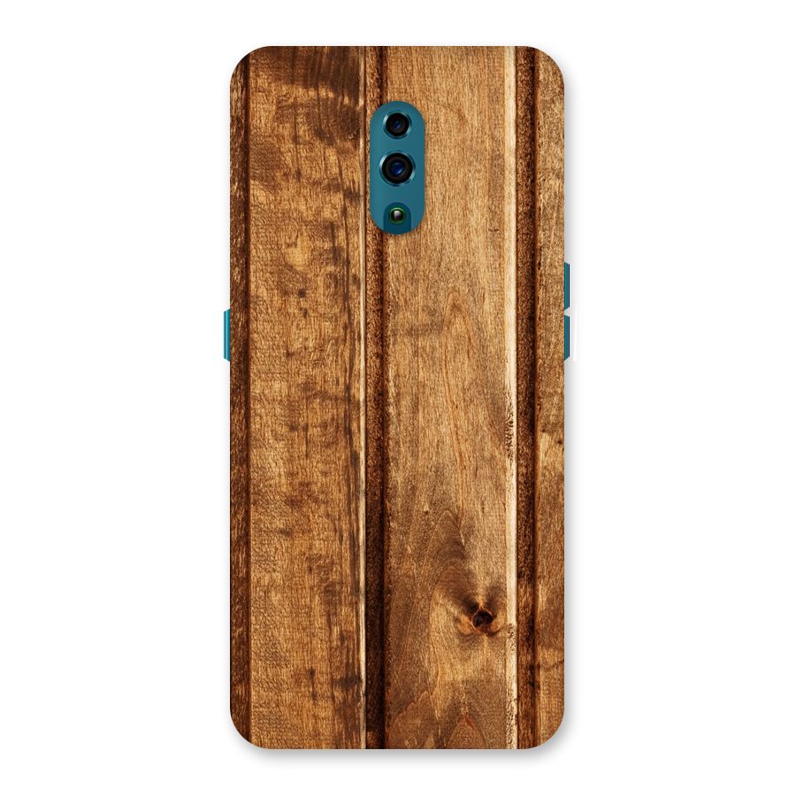 Classic Wood Print Back Case for Oppo Reno
