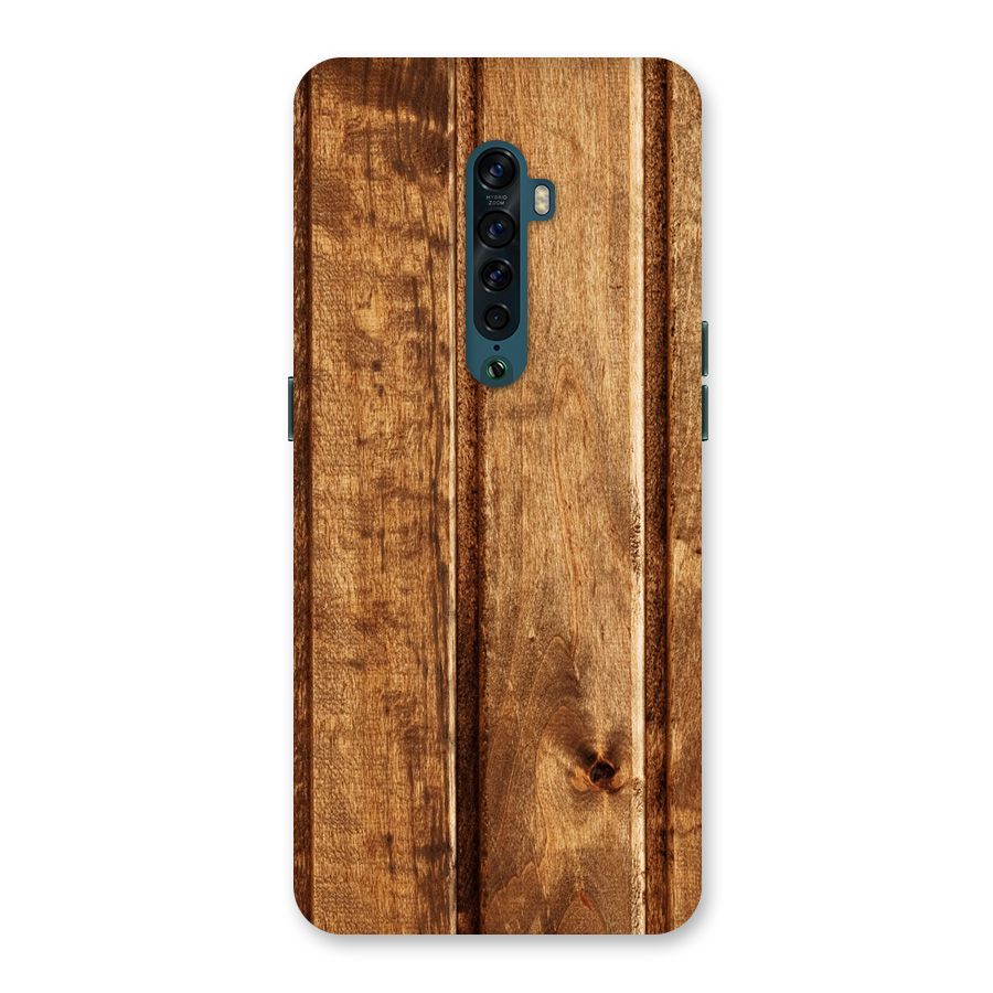Classic Wood Print Back Case for Oppo Reno2