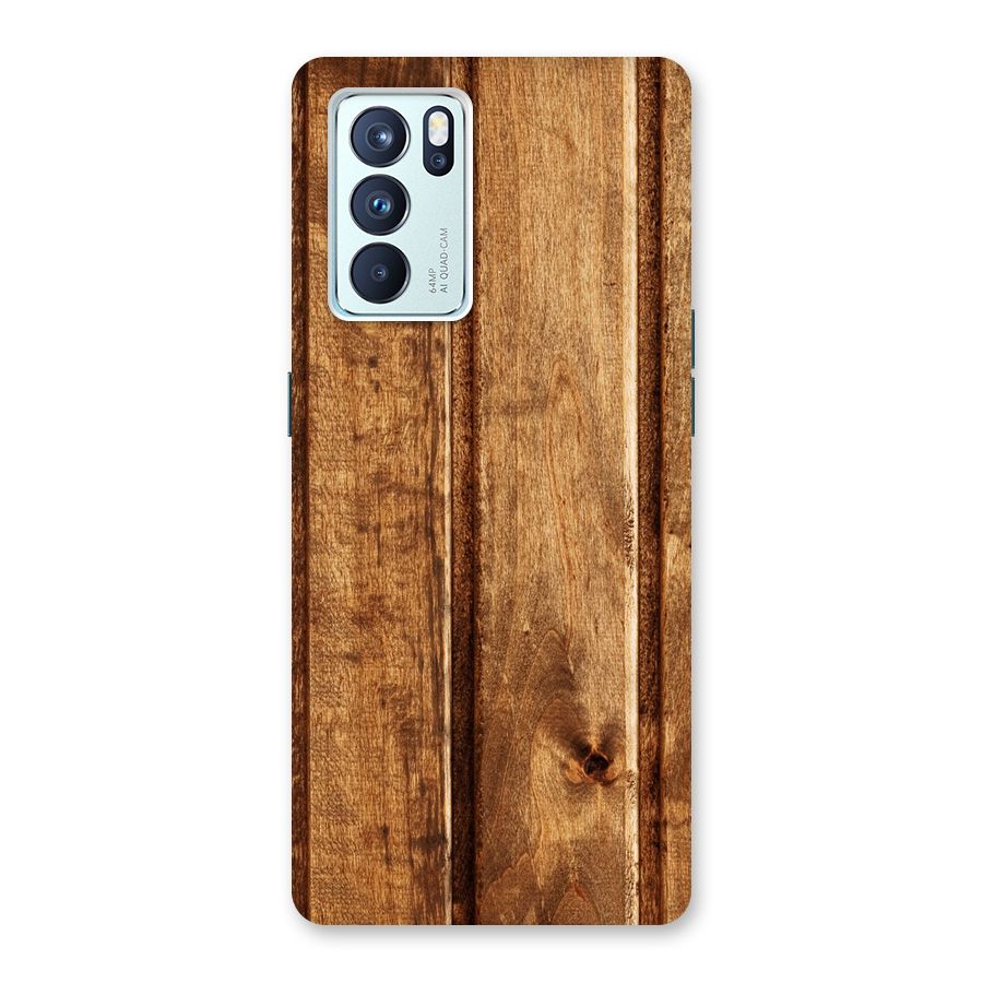 Classic Wood Print Back Case for Oppo Reno6 Pro 5G