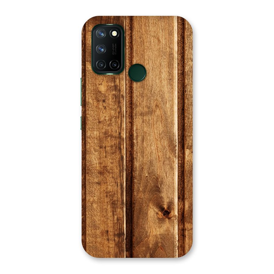 Classic Wood Print Back Case for Realme 7i