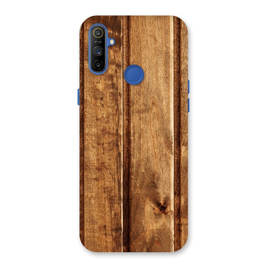 Classic Wood Print Back Case for Realme Narzo 10A