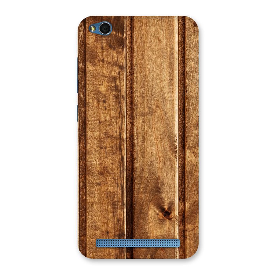 Classic Wood Print Back Case for Redmi 5A