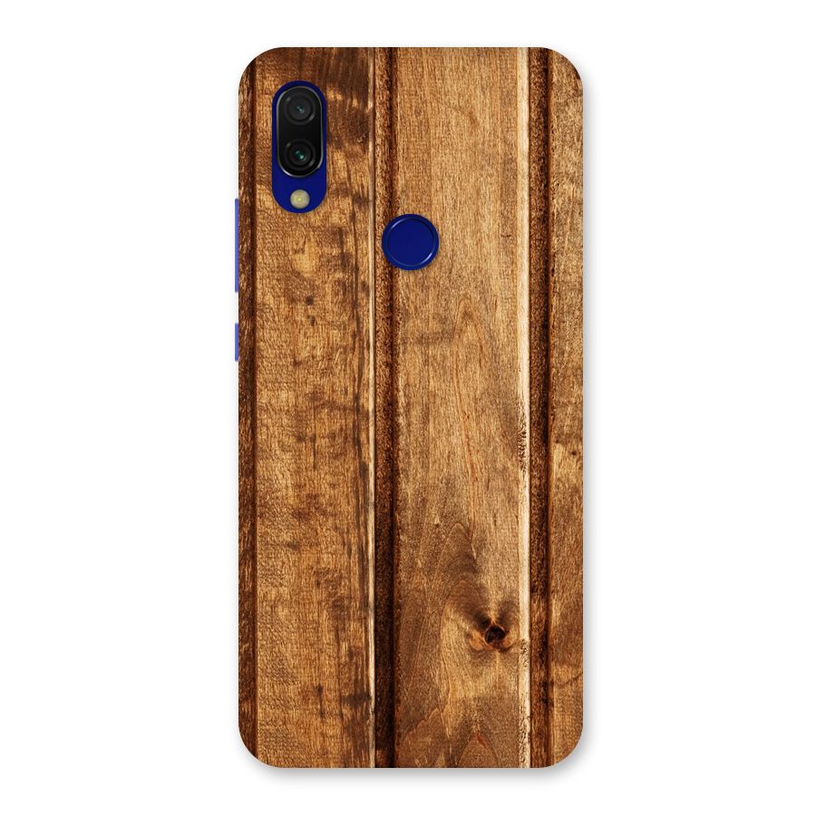 Classic Wood Print Back Case for Redmi 7
