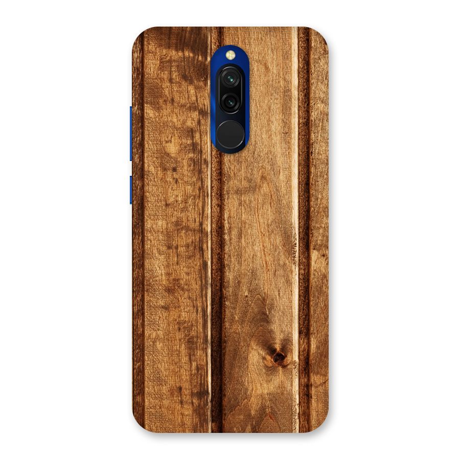 Classic Wood Print Back Case for Redmi 8