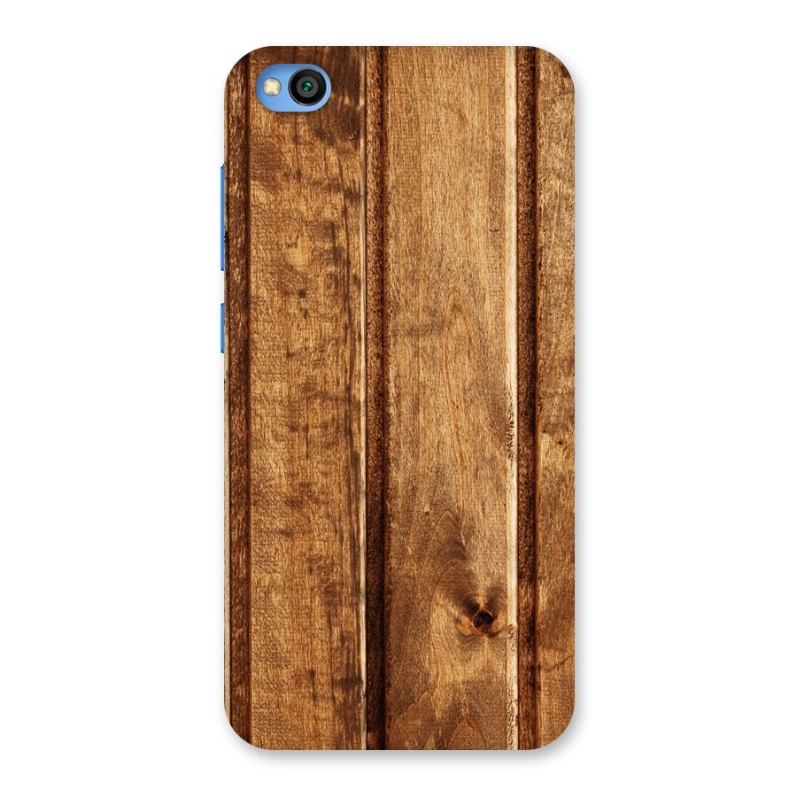 Classic Wood Print Back Case for Redmi Go