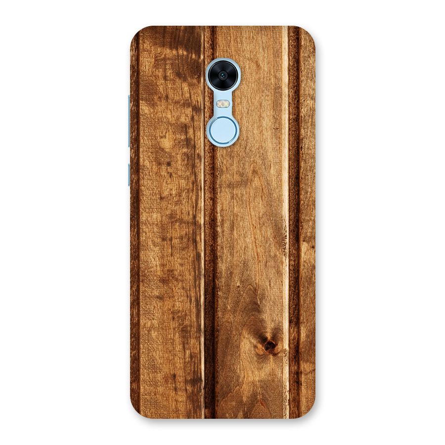 Classic Wood Print Back Case for Redmi Note 5