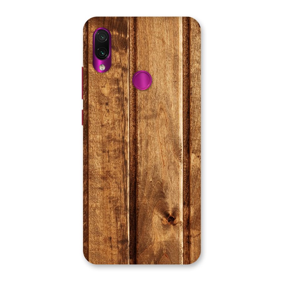Classic Wood Print Back Case for Redmi Note 7 Pro