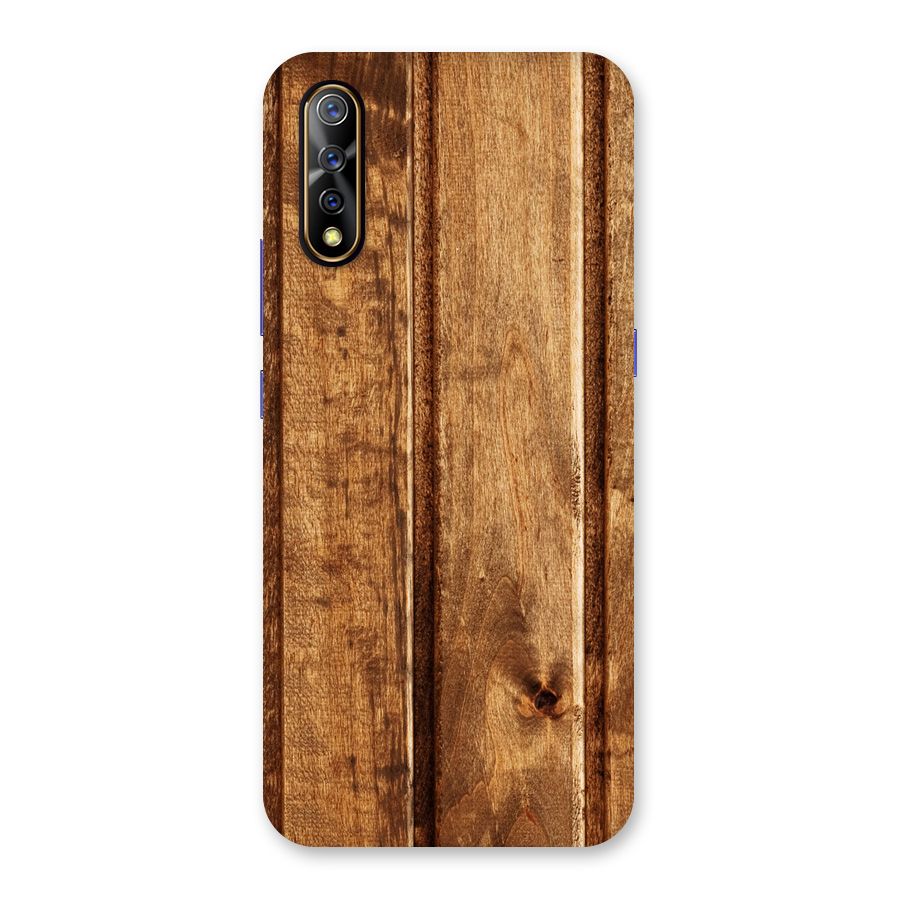 Classic Wood Print Back Case for Vivo S1