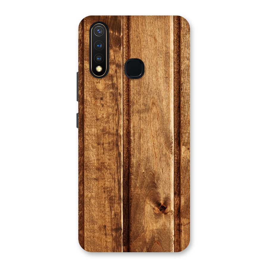 Classic Wood Print Back Case for Vivo U20