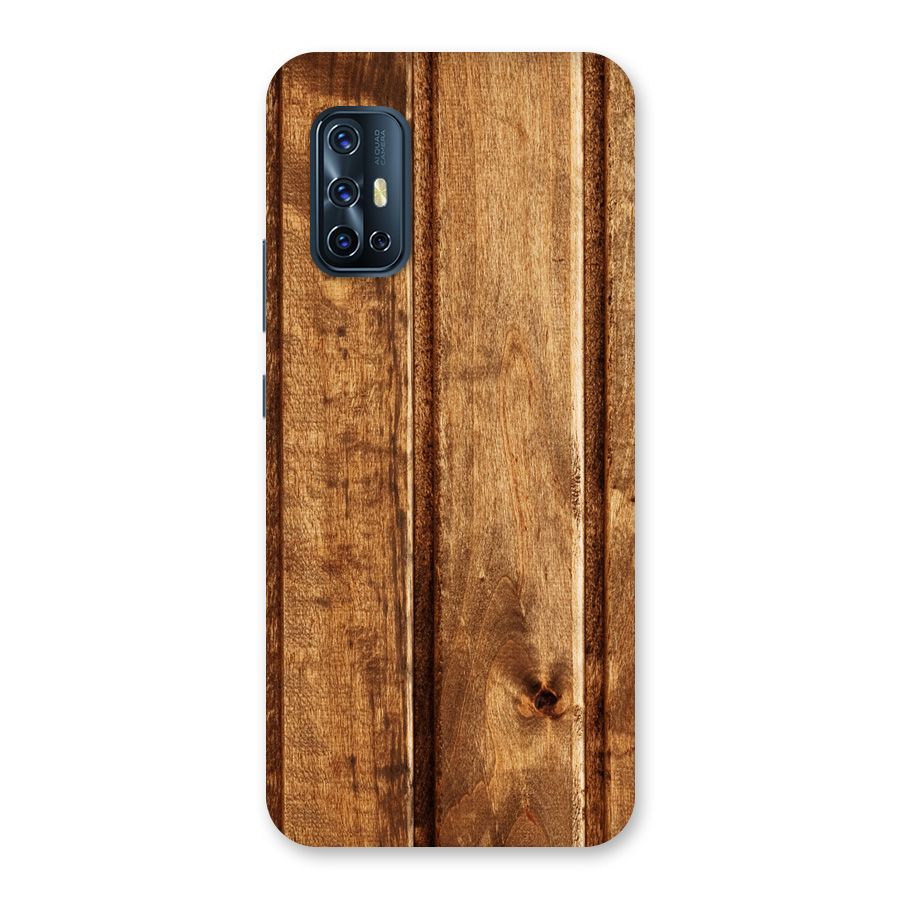 Classic Wood Print Back Case for Vivo V17