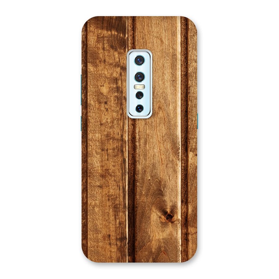 Classic Wood Print Back Case for Vivo V17 Pro