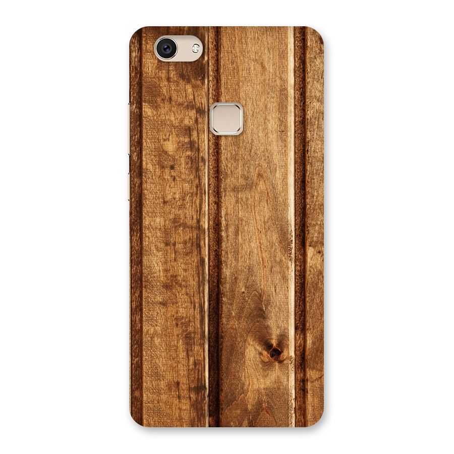 Classic Wood Print Back Case for Vivo V7