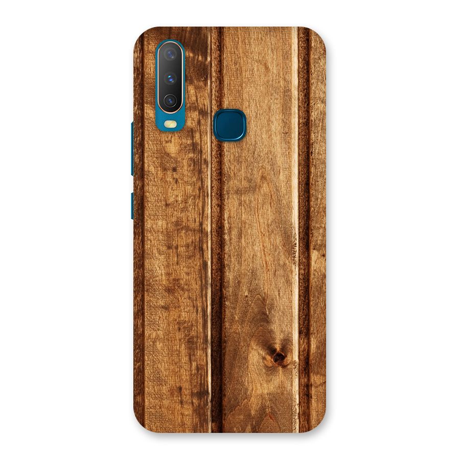 Classic Wood Print Back Case for Vivo Y11