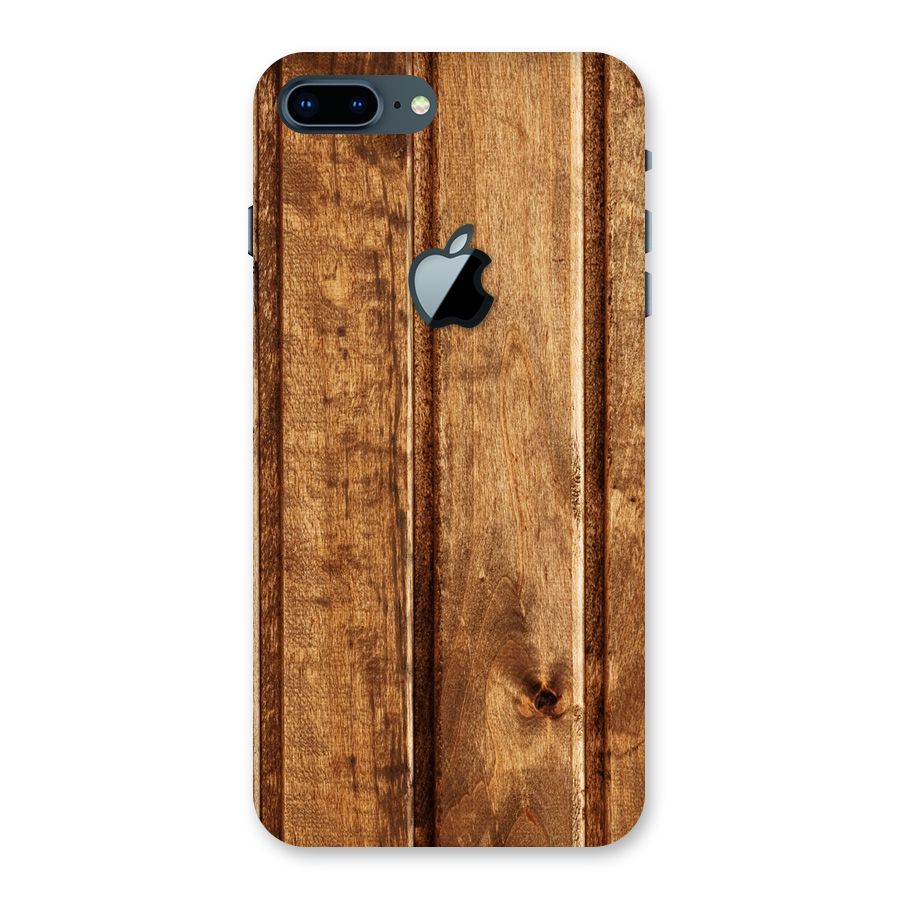 Classic Wood Print Back Case for iPhone 7 Plus Apple Cut