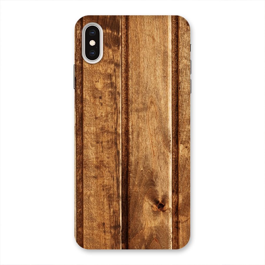 Classic Wood Print Back Case for iPhone XS Max