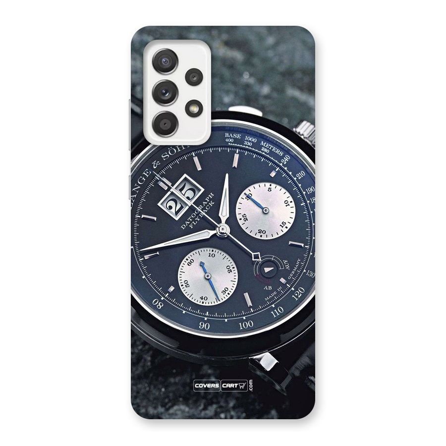 Classic Wrist Watch Back Case for Galaxy A52