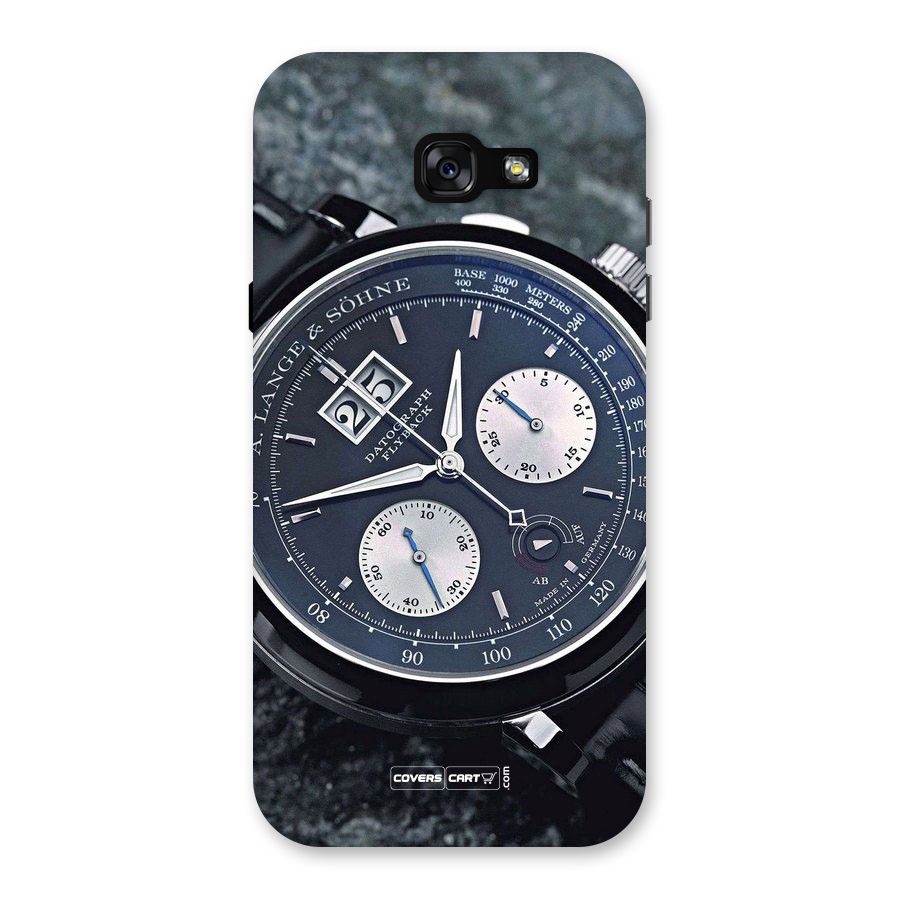 Classic Wrist Watch Back Case for Galaxy A7 (2017)