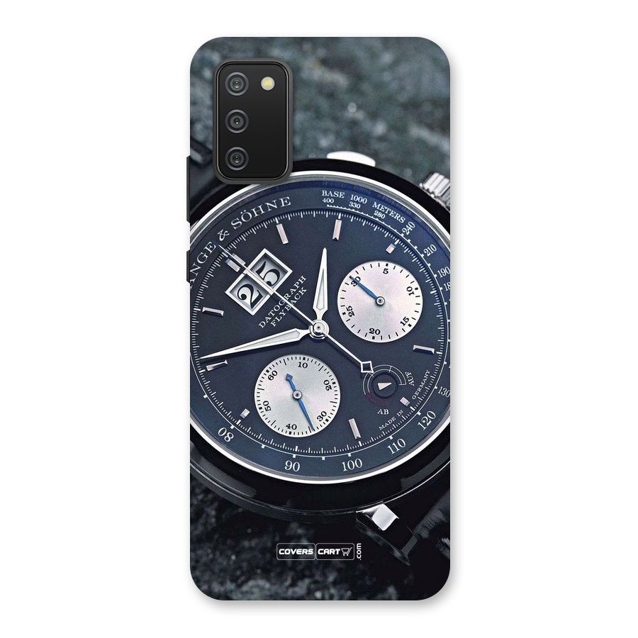 Classic Wrist Watch Back Case for Galaxy M02s