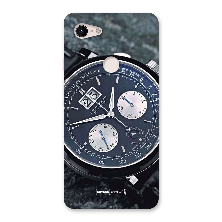 Classic Wrist Watch Back Case for Google Pixel 3 XL