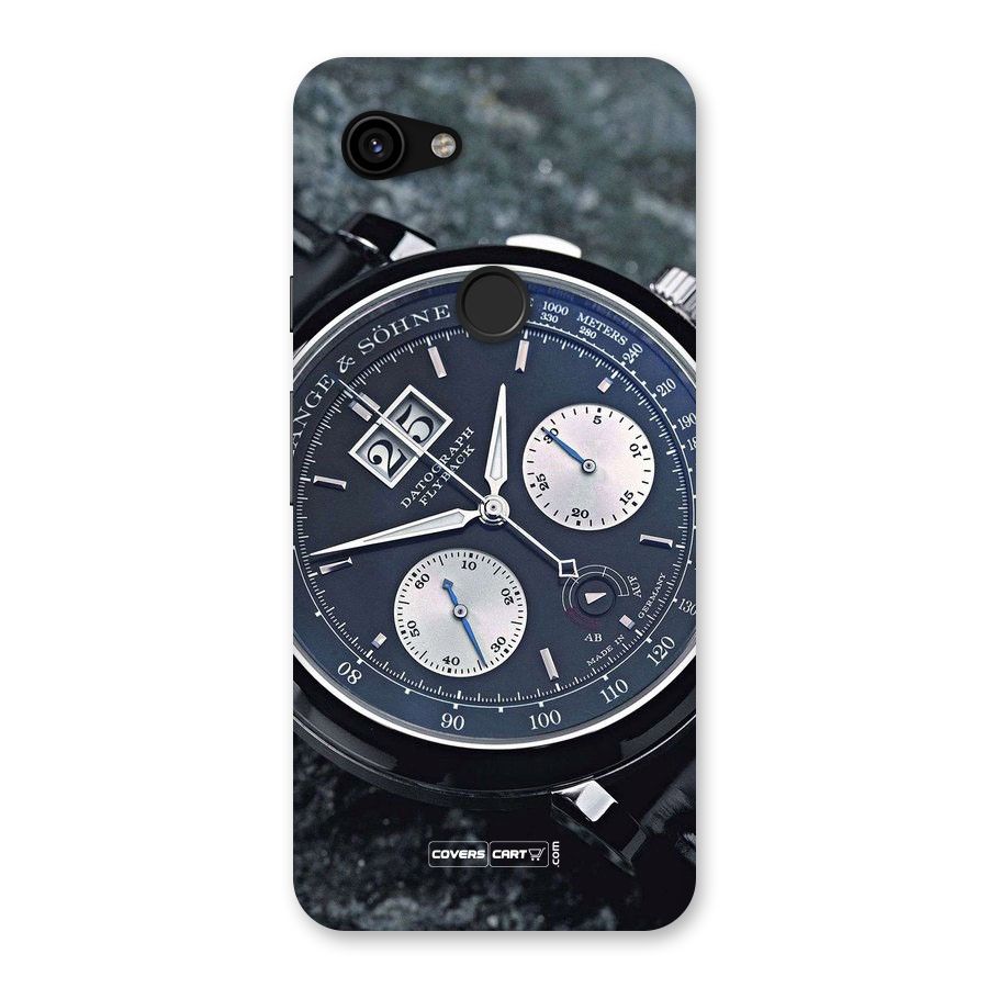 Classic Wrist Watch Back Case for Google Pixel 3a