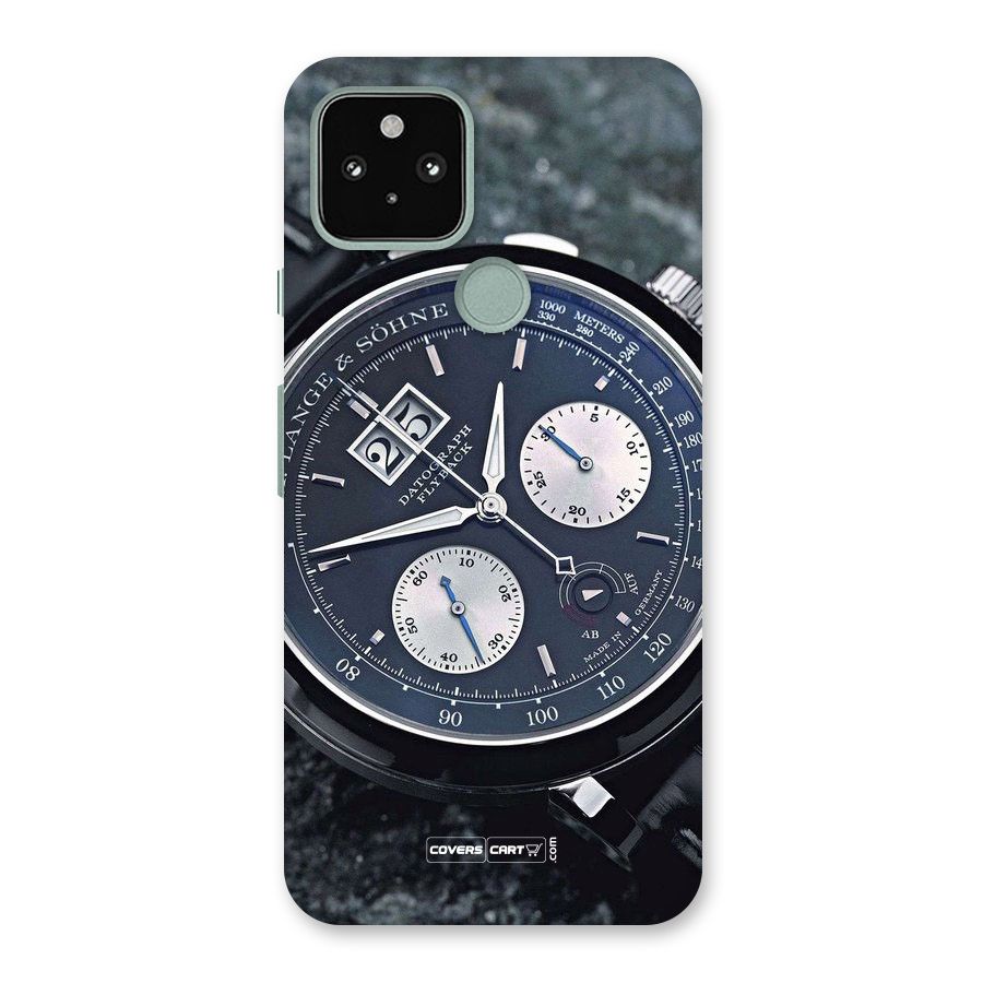 Classic Wrist Watch Back Case for Google Pixel 5