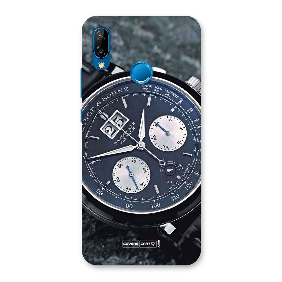 Classic Wrist Watch Back Case for Huawei P20 Lite