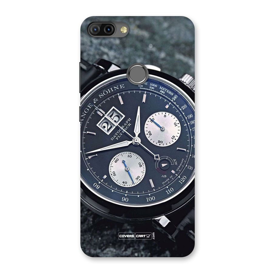 Classic Wrist Watch Back Case for Infinix Hot 6 Pro