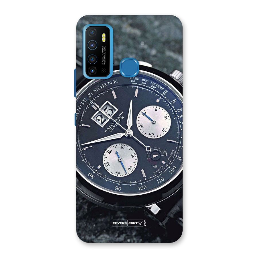 Classic Wrist Watch Back Case for Infinix Hot 9