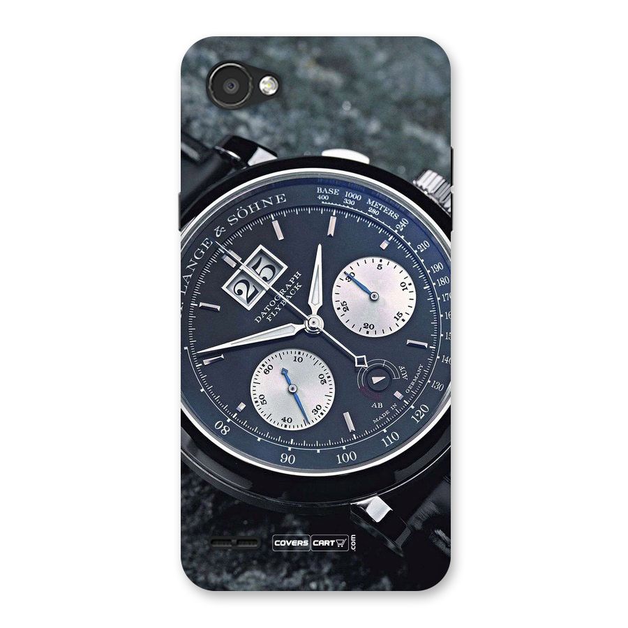 Classic Wrist Watch Back Case for LG Q6