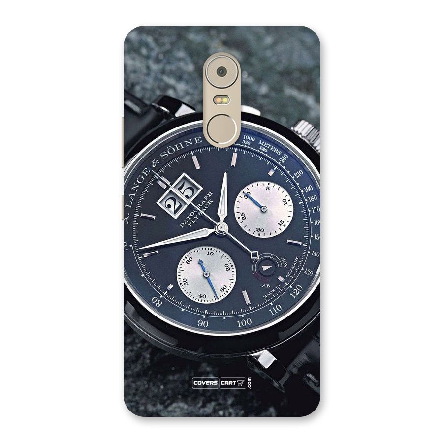 Classic Wrist Watch Back Case for Lenovo K6 Note