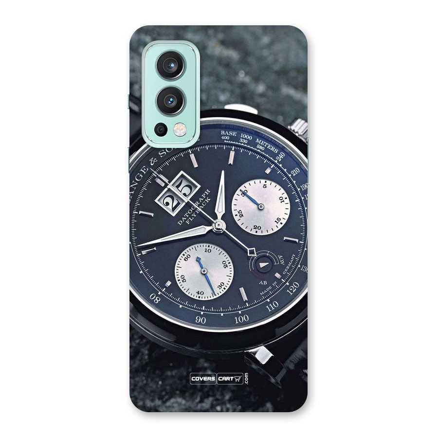 Classic Wrist Watch Back Case for OnePlus Nord 2 5G