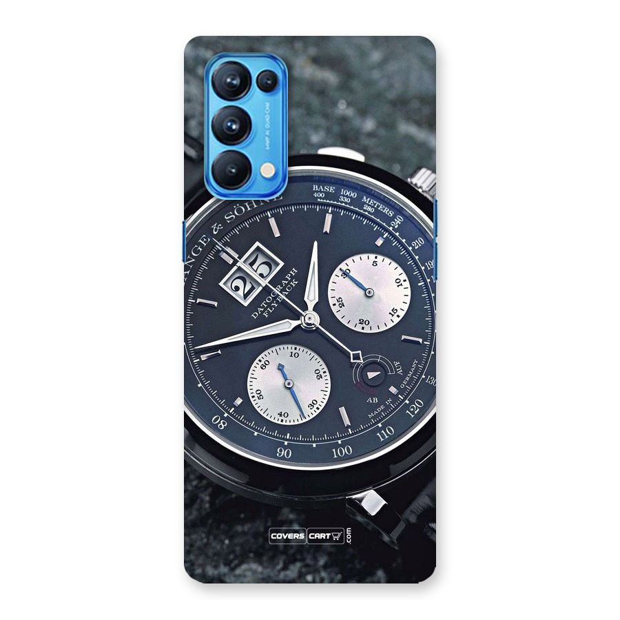 Classic Wrist Watch Back Case for Oppo Reno5 Pro 5G