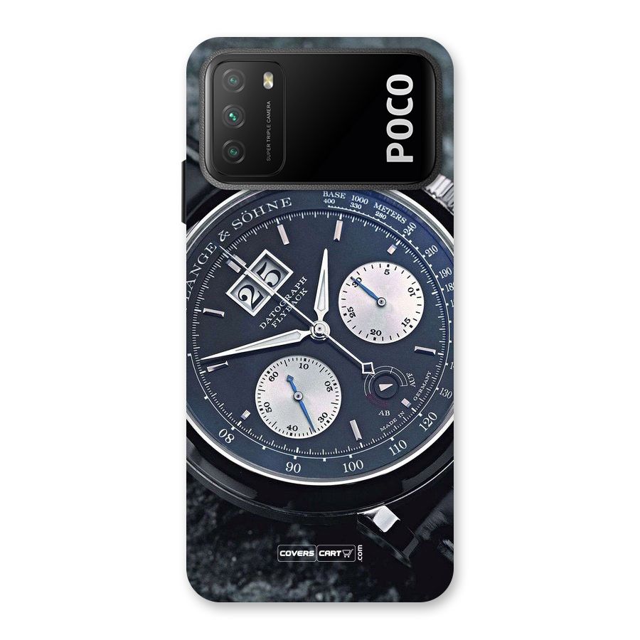 Classic Wrist Watch Back Case for Poco M3