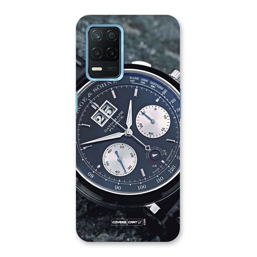 Classic Wrist Watch Back Case for Realme Narzo 30 5G
