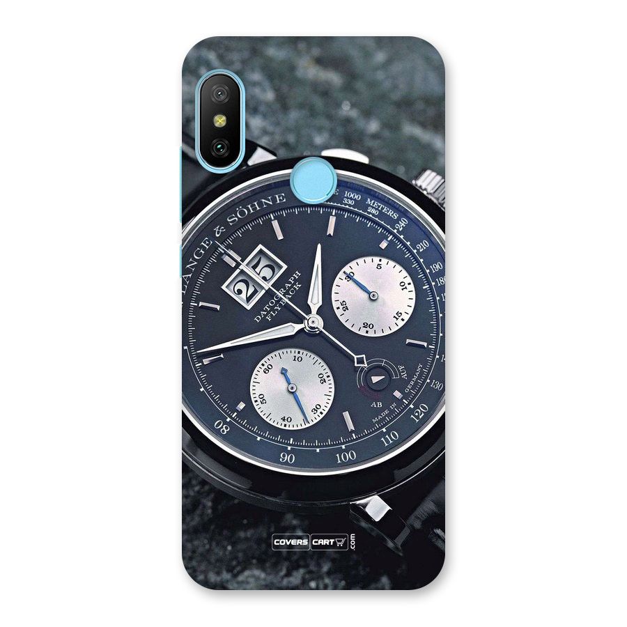 Classic Wrist Watch Back Case for Redmi 6 Pro