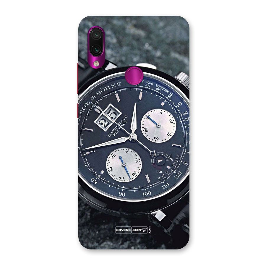 Classic Wrist Watch Back Case for Redmi Note 7 Pro