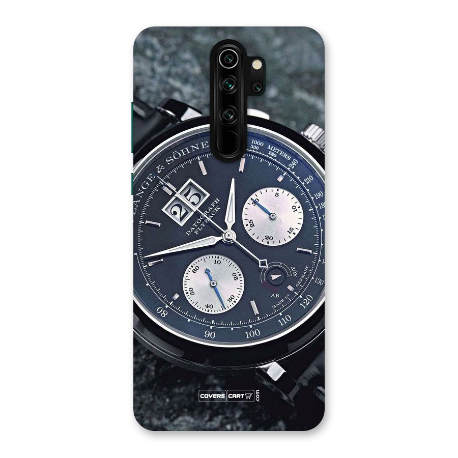 Classic Wrist Watch Back Case for Redmi Note 8 Pro