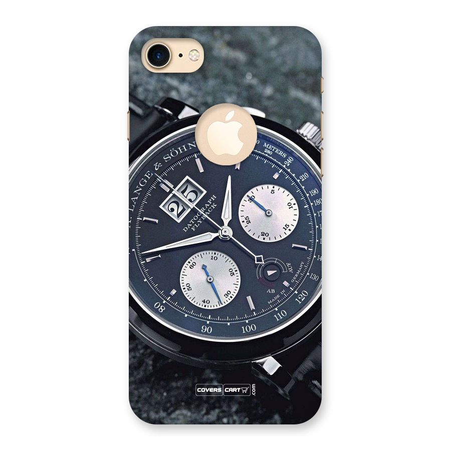 Classic Wrist Watch Back Case for iPhone 7 Logo Cut