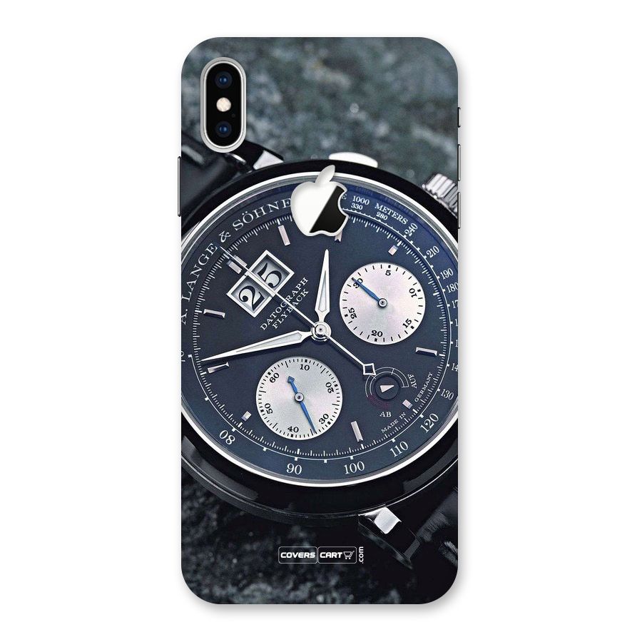 Classic Wrist Watch Back Case for iPhone XS Max Apple Cut