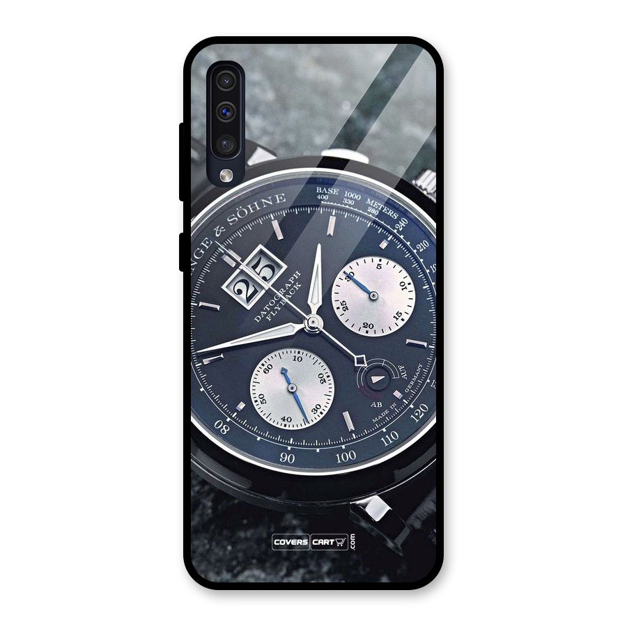 Classic Wrist Watch Glass Back Case for Galaxy A30s