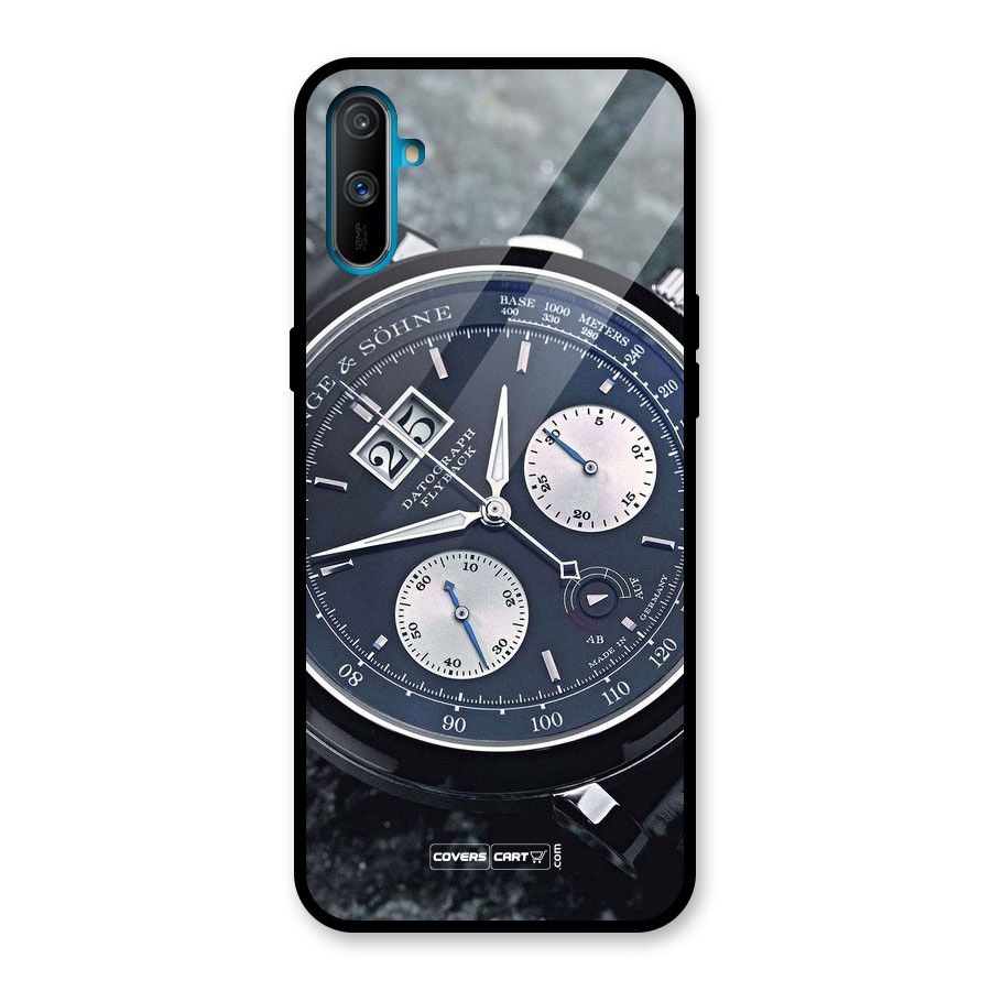 Classic Wrist Watch Glass Back Case for Realme C3