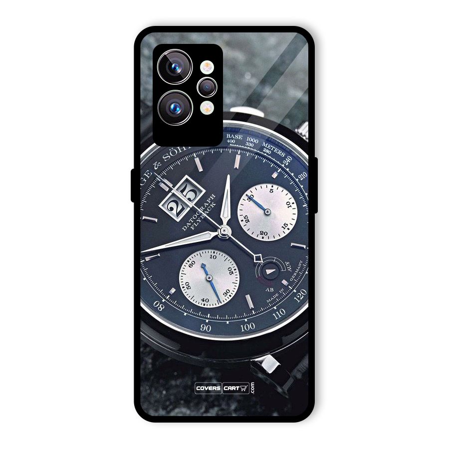 Classic Wrist Watch Glass Back Case for Realme GT2 Pro