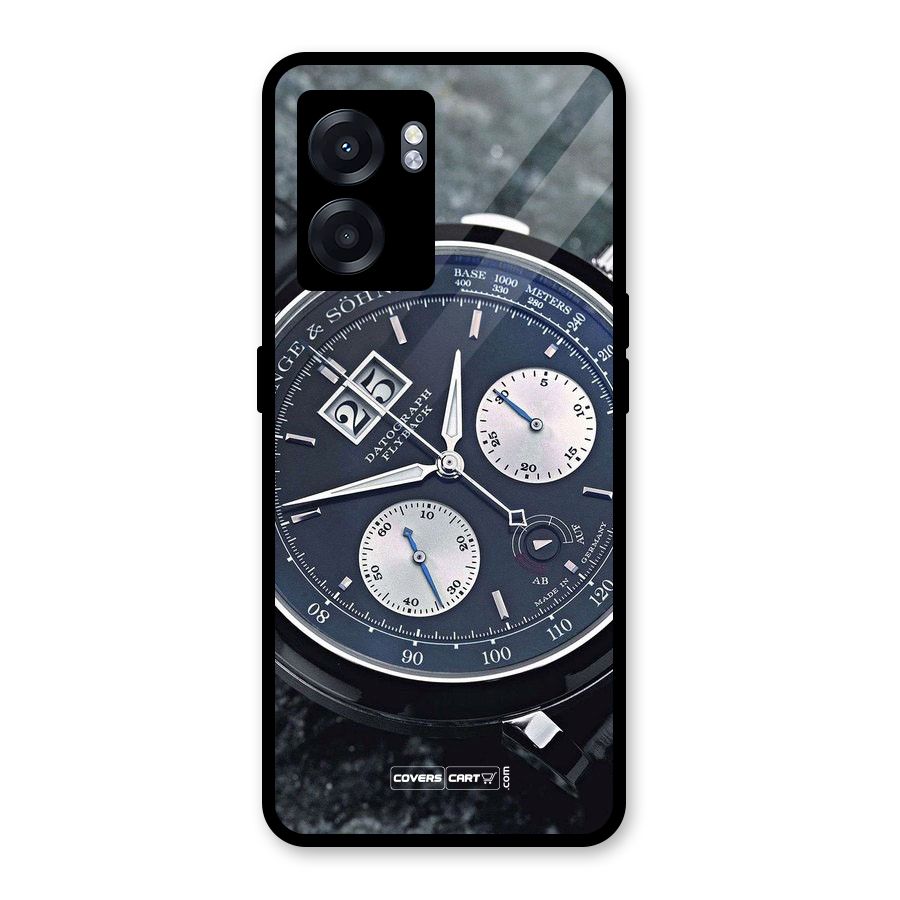 Classic Wrist Watch Glass Back Case for Realme Narzo 50 5G