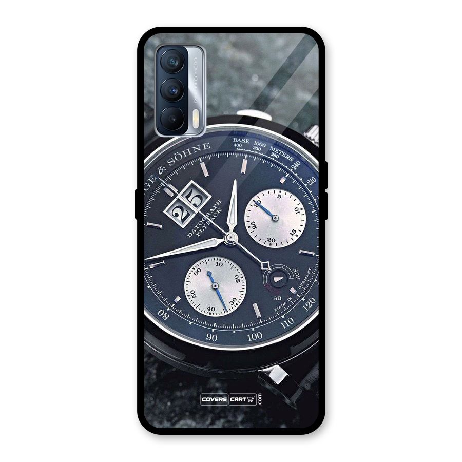 Classic Wrist Watch Glass Back Case for Realme X7