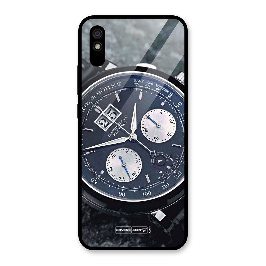 Classic Wrist Watch Glass Back Case for Redmi 9A