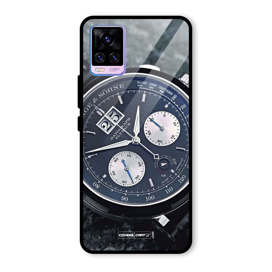 Classic Wrist Watch Glass Back Case for Vivo V20 Pro