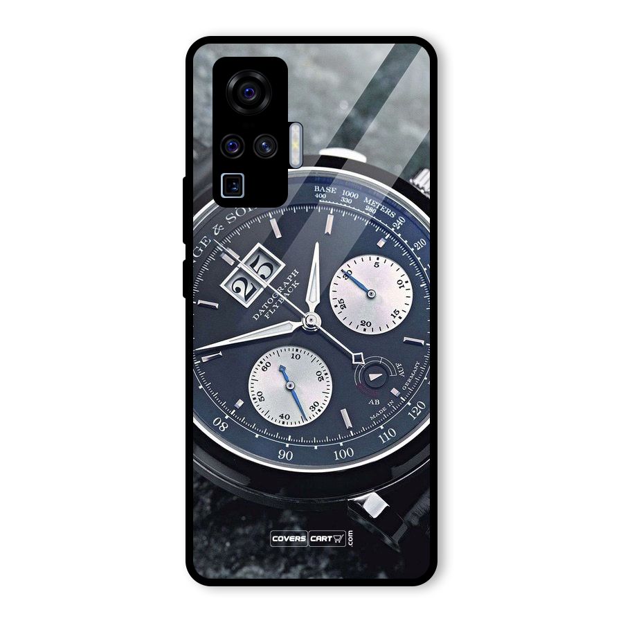 Classic Wrist Watch Glass Back Case for Vivo X50 Pro