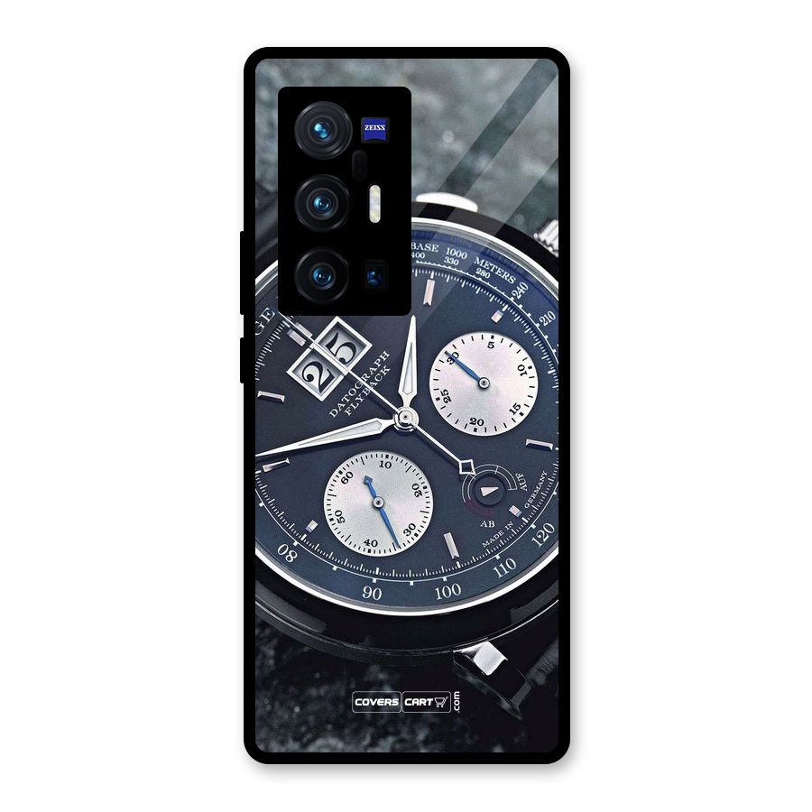Classic Wrist Watch Glass Back Case for Vivo X70 Pro Plus