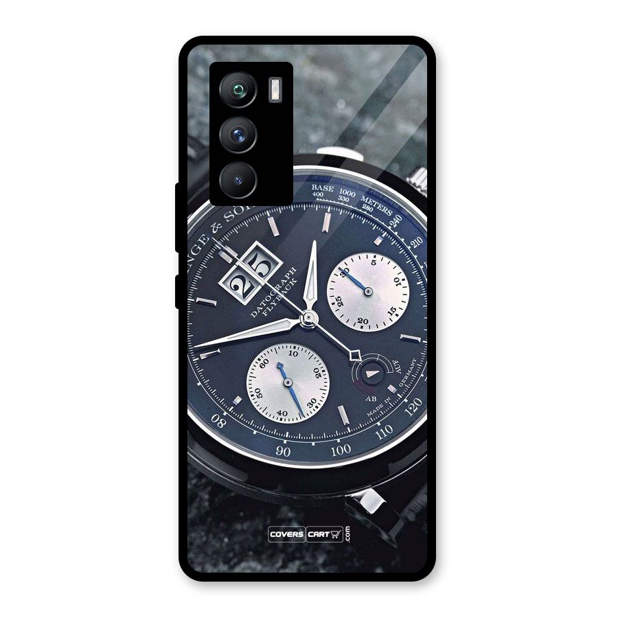 Classic Wrist Watch Glass Back Case for Vivo iQOO 9 SE