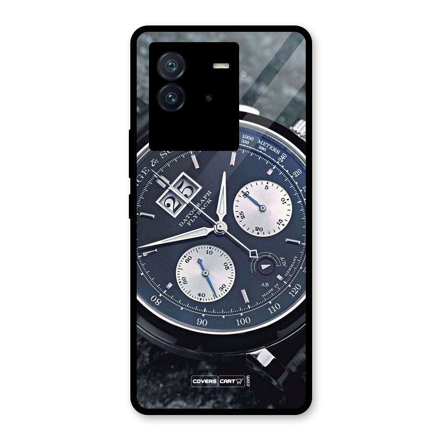 Classic Wrist Watch Glass Back Case for Vivo iQOO Neo 6 5G